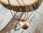 Hammered Copper Necklace